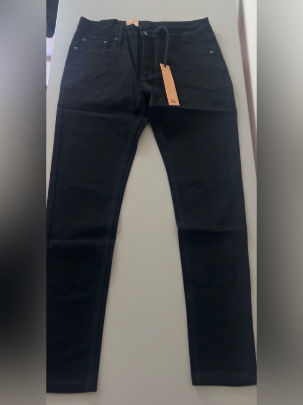 Men's Black Skinny Fit Ksubi Jeans